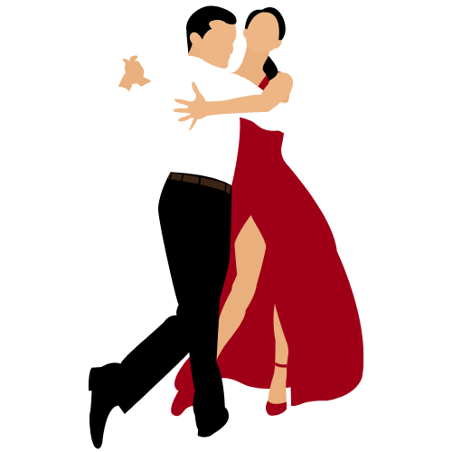 couple dancing the Milonga